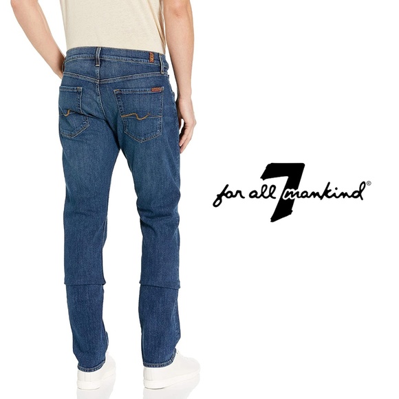 7 For All Mankind Other - 7FAM "Relaxed" Fit Shortened Jeans
